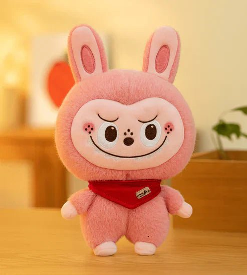Soft, adorable Labubu bunny plush toy from My Store, featuring a cuddly design and pastel-colored fur for comfort and play.