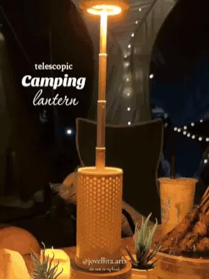 Telescopic camping light by My Store with adjustable extendable shaft and bright LED illumination for outdoor use