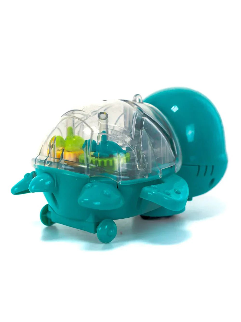 Cute turtle toy from My Store showing a soft, plush turtle with green and brown coloring, perfect for kids' play and cuddling.