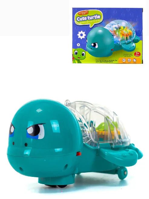 Cute turtle toy from My Store with a soft, colorful shell and adorable facial expression, perfect for children or collectors.