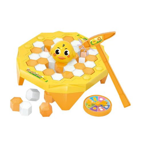 My Store Duck Trap Game with colorful plastic ducks and a trap mechanism for fun fishing-themed play activities.