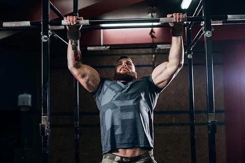 LORDEX Fitness Lifting Hook Straps in black and red, designed for weightlifting and strength training.