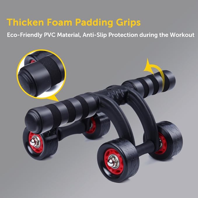 Two-wheel hand pusher from LORDEX FITNESS with sturdy handles and metal wheels, ideal for gym or fitness equipment transportation.