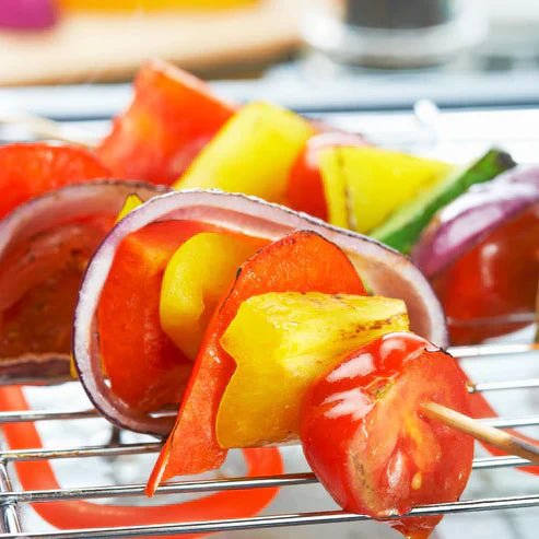 Nobel Electric Grill by My Store with non-stick grilling surface and control knob, perfect for indoor cooking and barbecues.