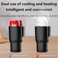 Smart Car Cup Warmer by My Store, compact device with USB connection and adjustable temperature control for vehicle use.