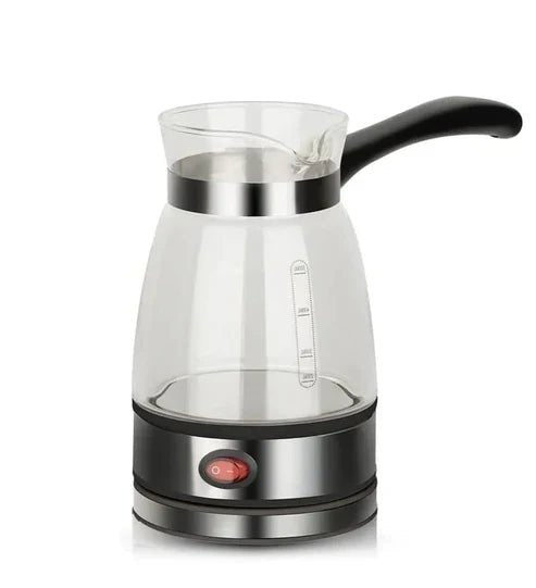 My Store ZK electric water kettle with stainless steel body and ergonomic handle, boiling water efficiently.